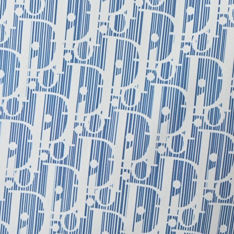 Blue Textured Swim Shorts view