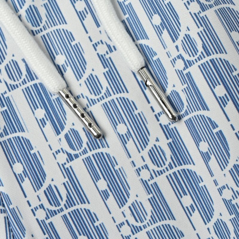 Blue Textured Swim Shorts view