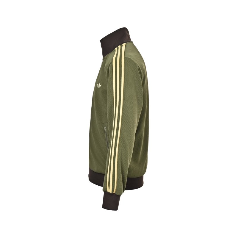 Adidas Firebird Track Jacket Olive Green view