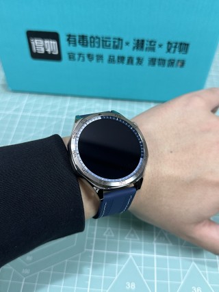 Huawei Watch GT5 Smart Watch Black Dial Blue Strap view 2