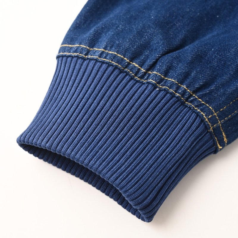 Dior Christian Dior Navy Denim Zip Hoodie Jacket view
