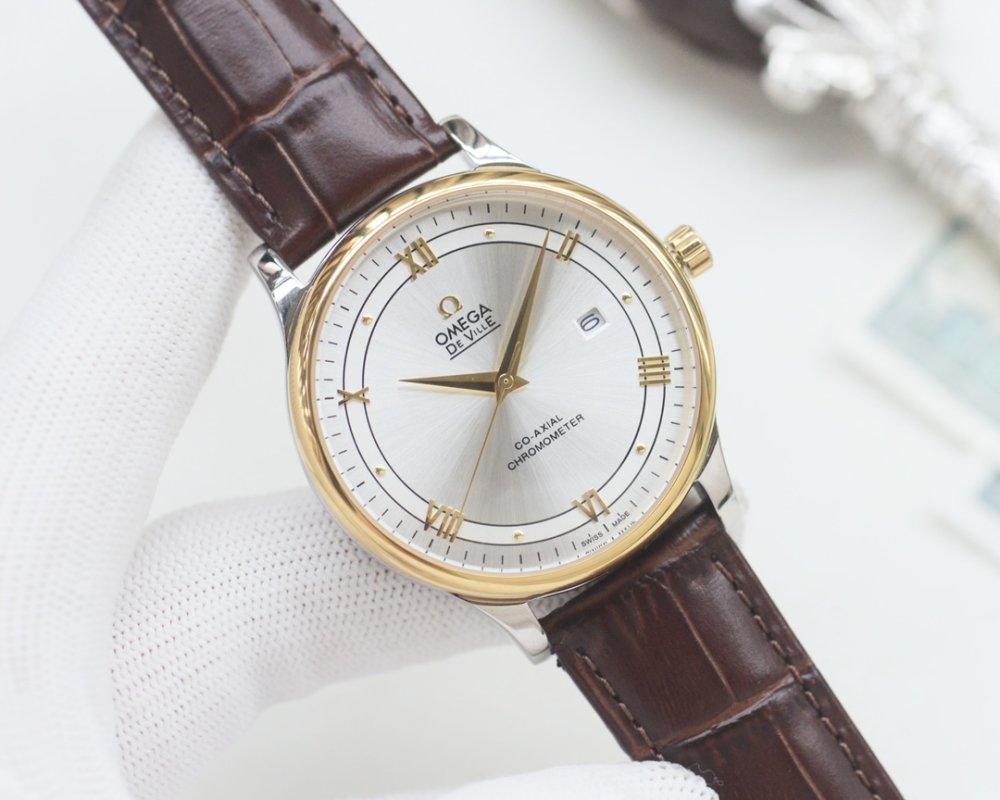 Omega De Ville Co-Axial Chronometer Two-Tone Watch