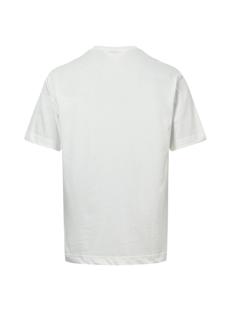Burberry EKD Embroidered White T-Shirt view