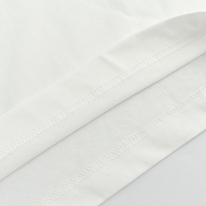 Burberry EKD Embroidered White T-Shirt view