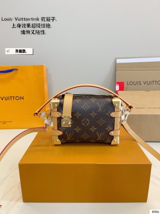 Louis Vuitton Monogram Trunk Soft Box Crossbody Bag