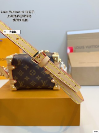 Louis Vuitton Monogram Trunk Soft Box Crossbody Bag view 7