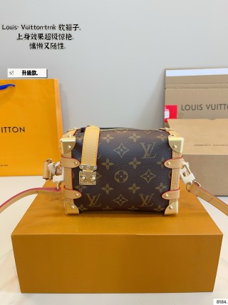 Louis Vuitton Monogram Trunk Soft Box Crossbody Bag view 8
