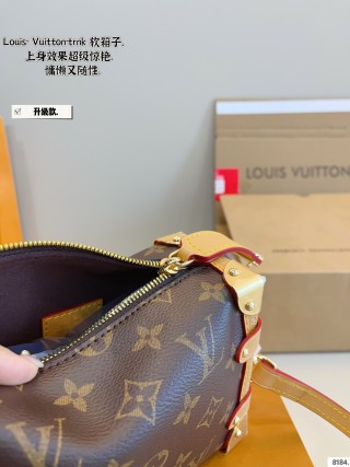 Louis Vuitton Monogram Trunk Soft Box Crossbody Bag view 9