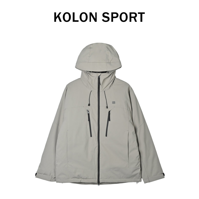 Stone Island Beige Hooded Windbreaker Jacket view