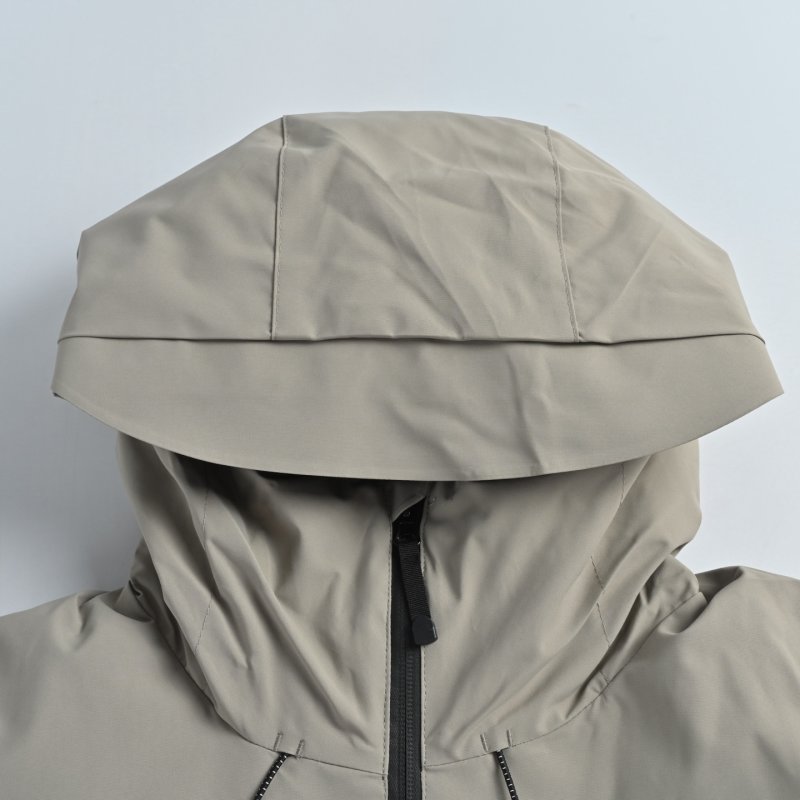 Stone Island Beige Hooded Windbreaker Jacket view