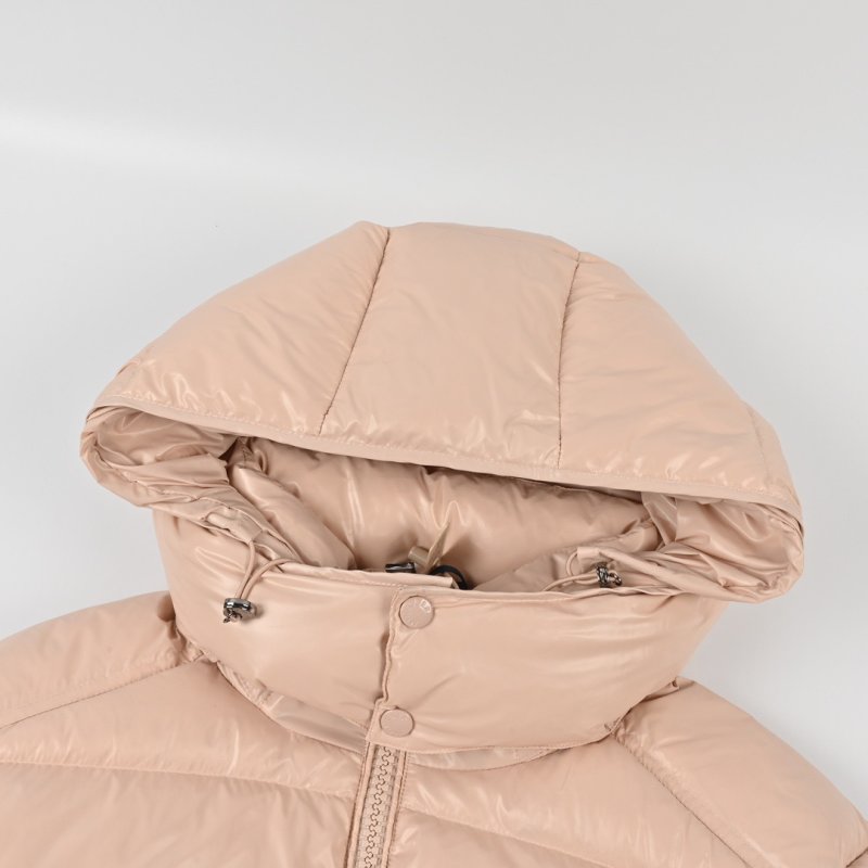 Chanel Pink Puffy Down Jacket view