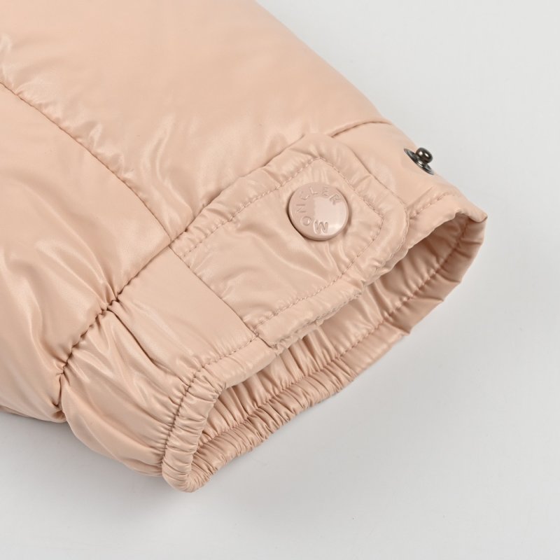Chanel Pink Puffy Down Jacket view