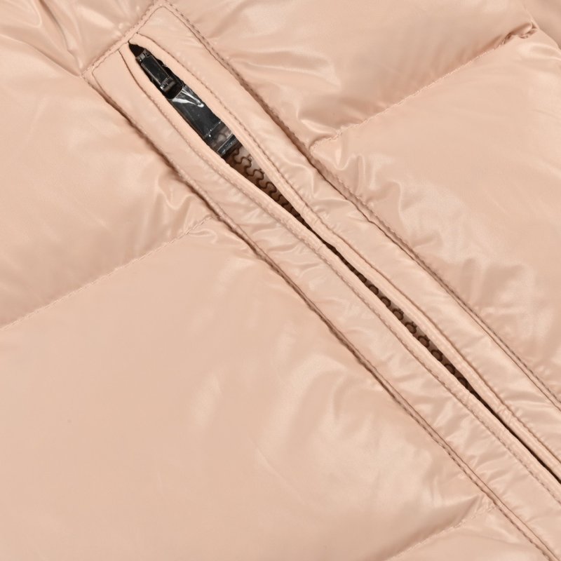 Chanel Pink Puffy Down Jacket view