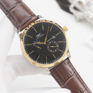 IWC Portofino Automatic Two-Tone Black Dial Watch