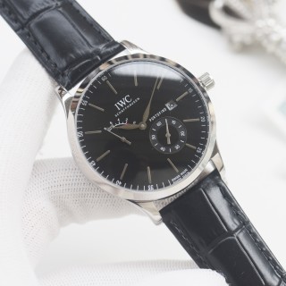 IWC Portofino Automatic Two-Tone Black Dial Watch view 2