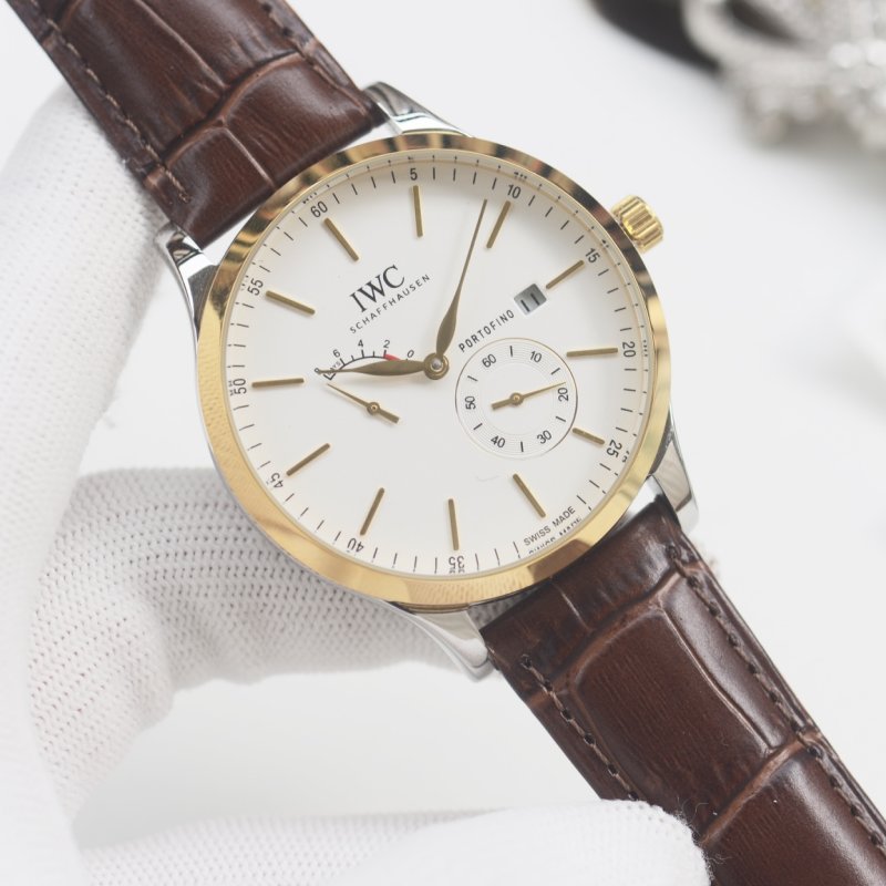 IWC Portofino Automatic Two-Tone Black Dial Watch view