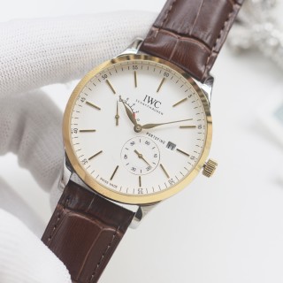 IWC Portofino Automatic Two-Tone Black Dial Watch view 5