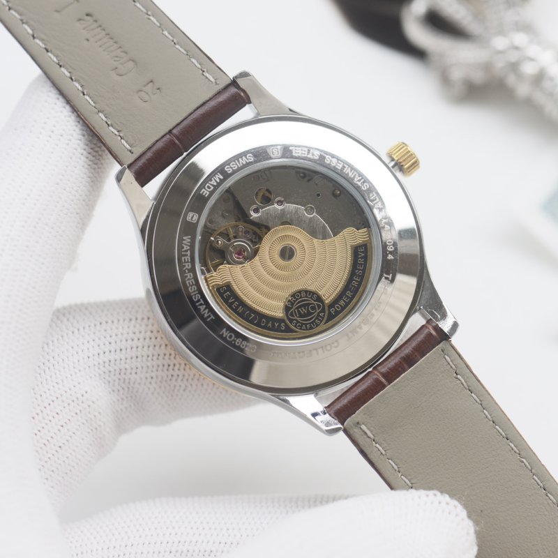 IWC Portofino Automatic Two-Tone Black Dial Watch view