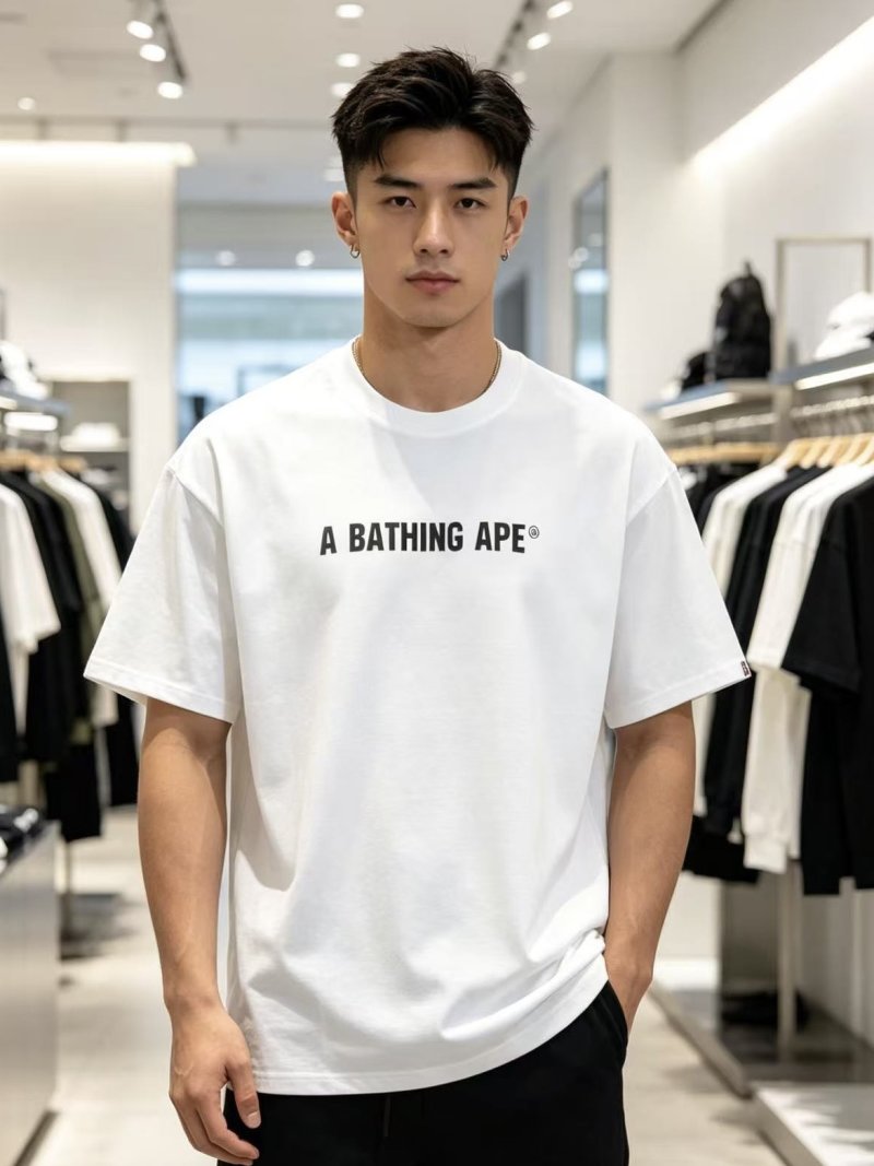 BAPE Busy Works White T-Shirt view