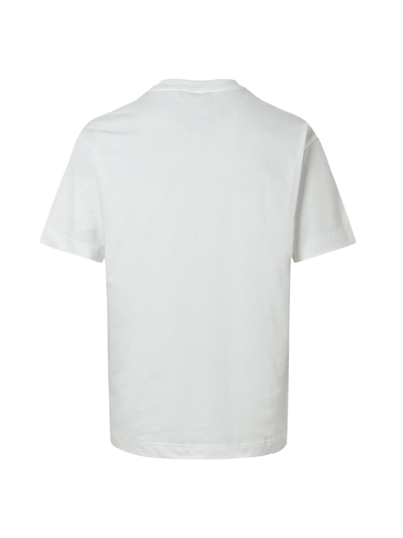 Gucci Logo Print White T-Shirt view