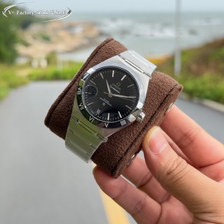 Omega Constellation 41mm Steel Bracelet Watch - Black Dial view 3