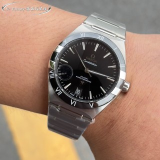 Omega Constellation 41mm Steel Bracelet Watch - Black Dial view 5