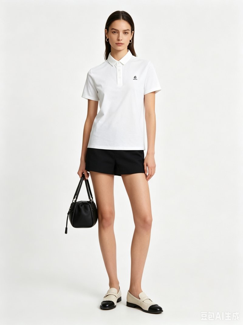 Lacoste Women's Classic White Polo Shirt