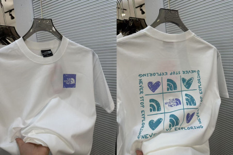The North Face Classic Logo Short Sleeve T-Shirt White view 5