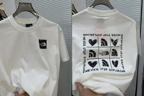 The North Face Classic Logo Short Sleeve T-Shirt White view 8