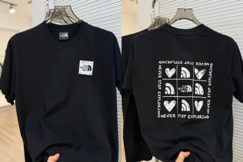 The North Face Classic Logo Short Sleeve T-Shirt White view 9