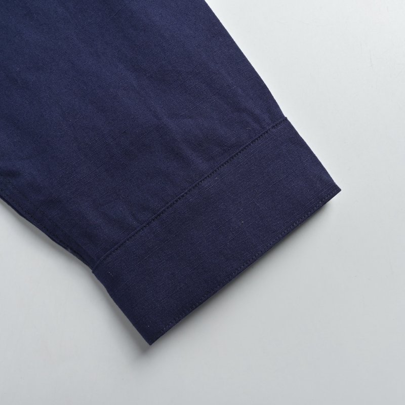 Navy Zip-Up Overshirt Jacket view