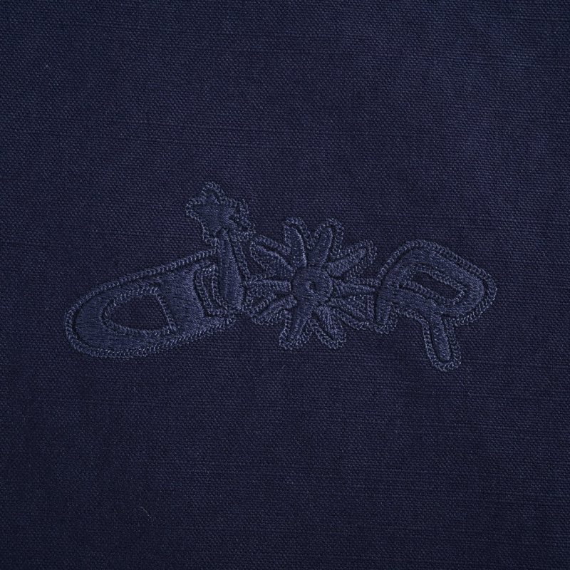 Navy Zip-Up Overshirt Jacket view