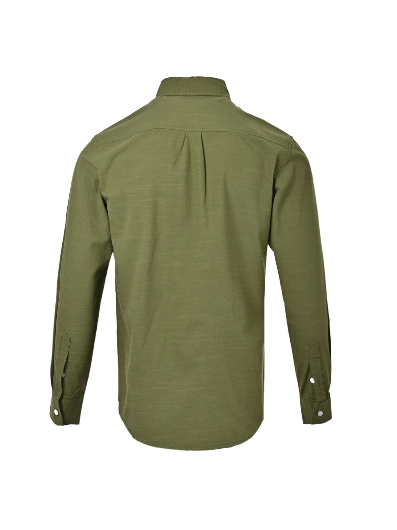 Polo Ralph Lauren Olive Oxford Button-Down Shirt view