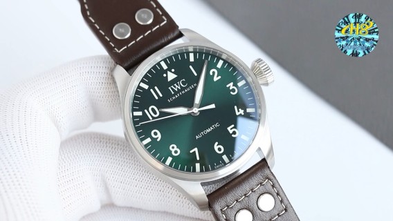 IWC Big Pilot 43mm Green Dial Automatic Watch
