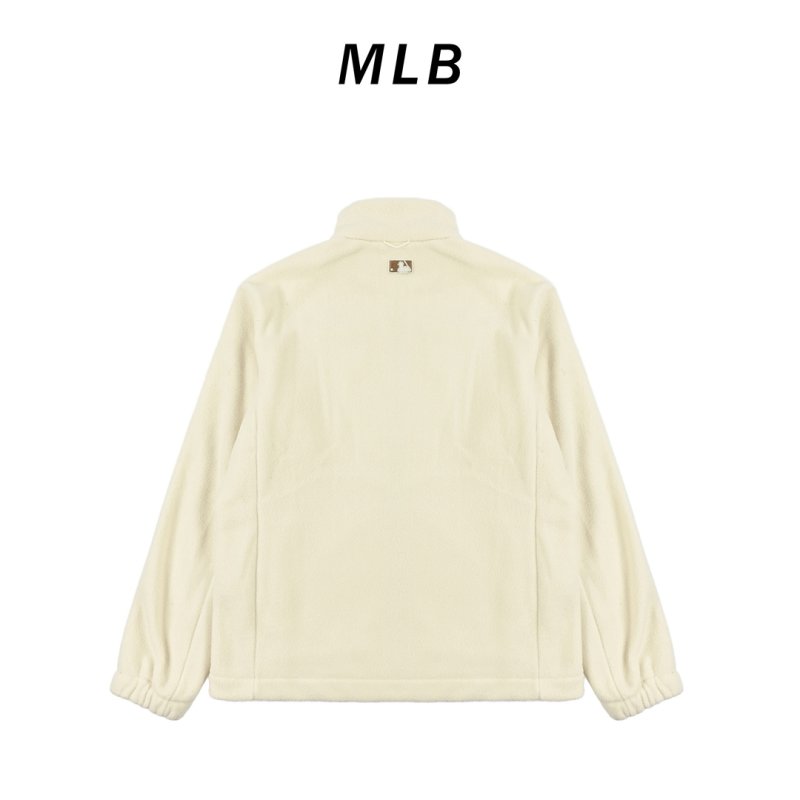 Premium Cream Oversized Windbreaker Jacket with Hood view