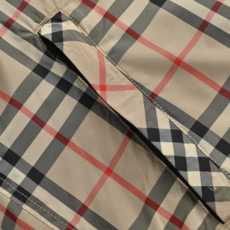 Burberry Black Quilted Jacket with Checked Lining view
