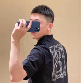 Burberry Black Polo Shirt with Embroidered Logo view 2