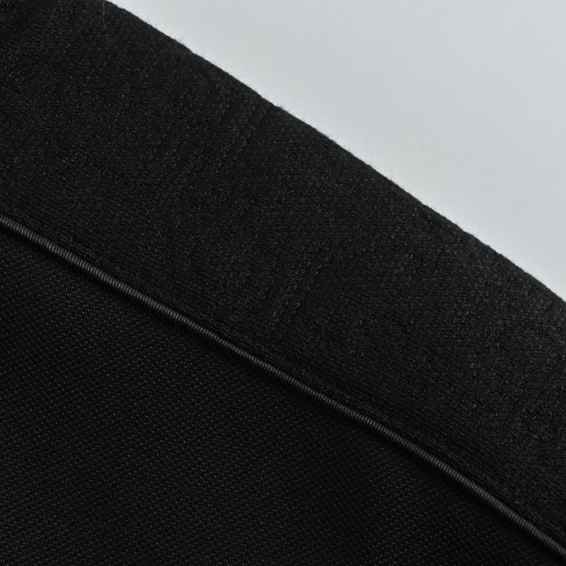 Black Zip-Up Harrington Jacket view