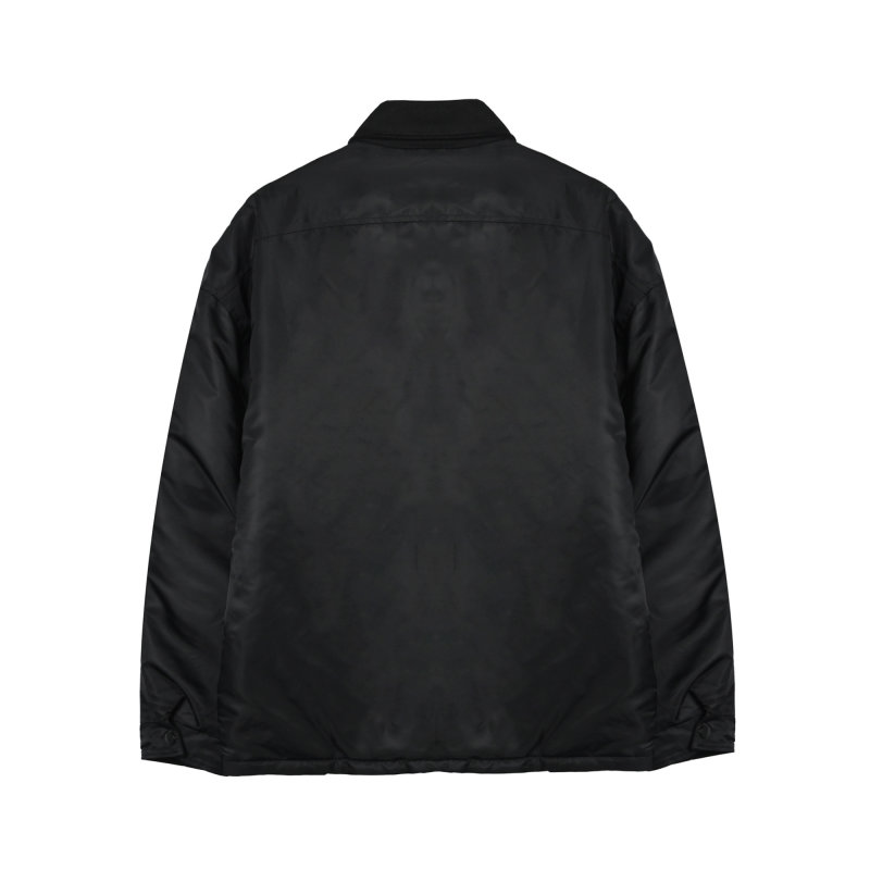 Prada Black Nylon Shirt Jacket view