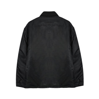 Prada Black Nylon Overshirt Jacket view 4