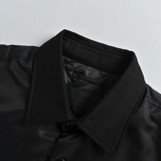 Prada Black Nylon Overshirt Jacket view 5