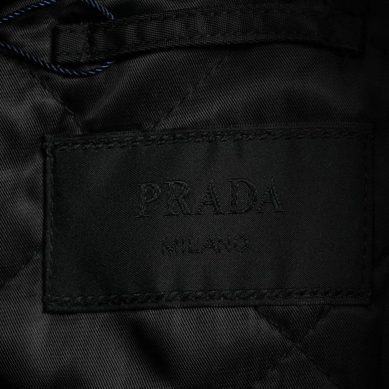 Prada Black Nylon Shirt Jacket view