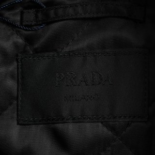 Prada Black Nylon Overshirt Jacket view 8