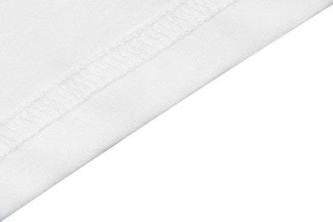 Acne Studios Distressed Circle Logo Long Sleeve T-Shirt White view 5