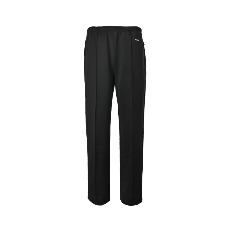 Black Relaxed Fit Trousers view