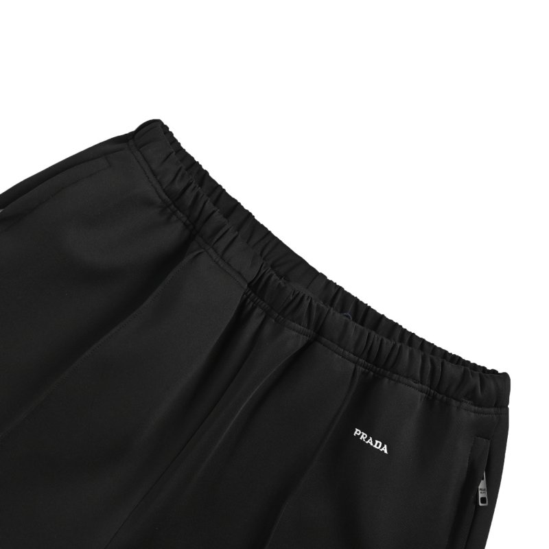 Black Relaxed Fit Trousers view