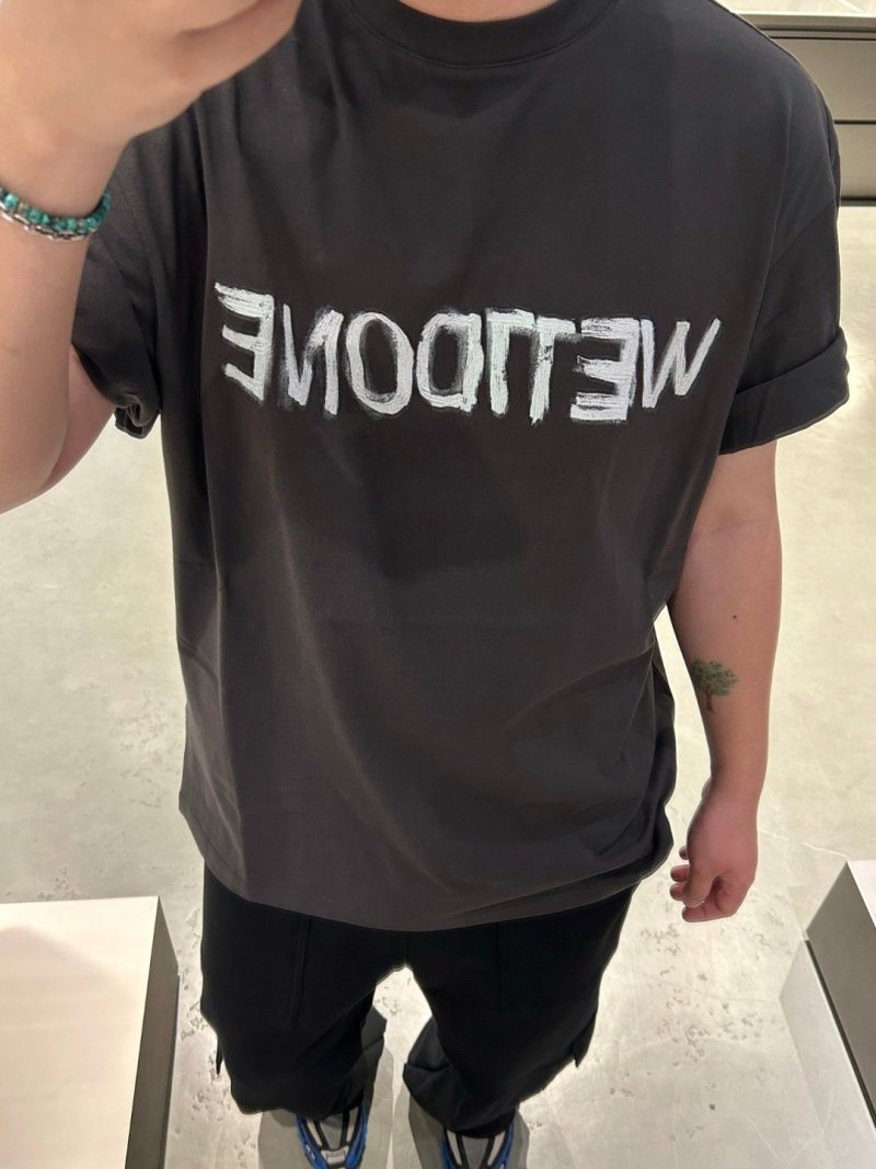Essentials Black Logo T-Shirt view