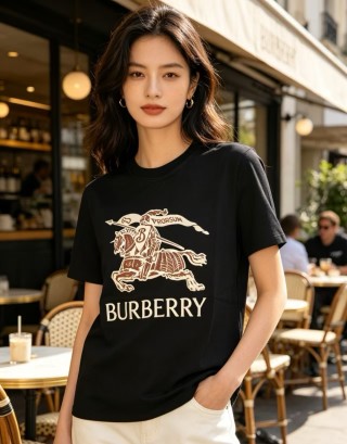 Burberry Knight Logo Black T-Shirt view 2