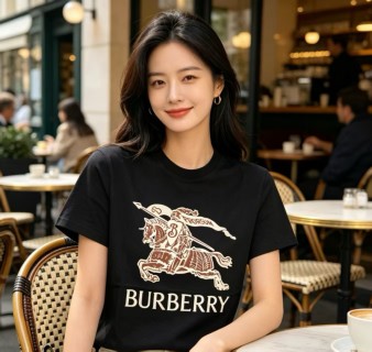 Burberry Knight Logo Black T-Shirt view 4