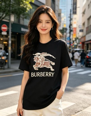 Burberry Knight Logo Black T-Shirt view 6